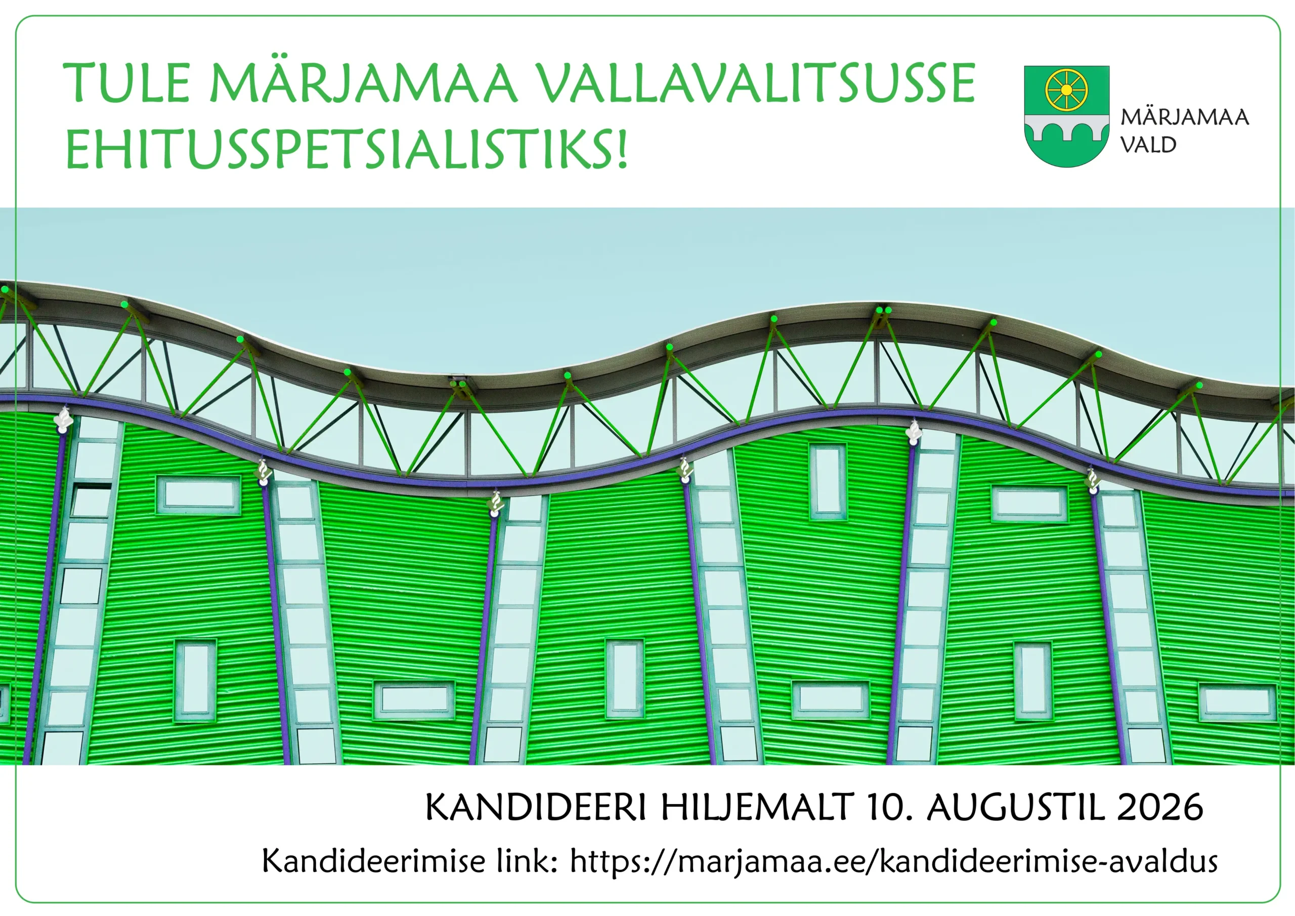 Tööpakkumine ehitusspetsialistile Märjamaal
